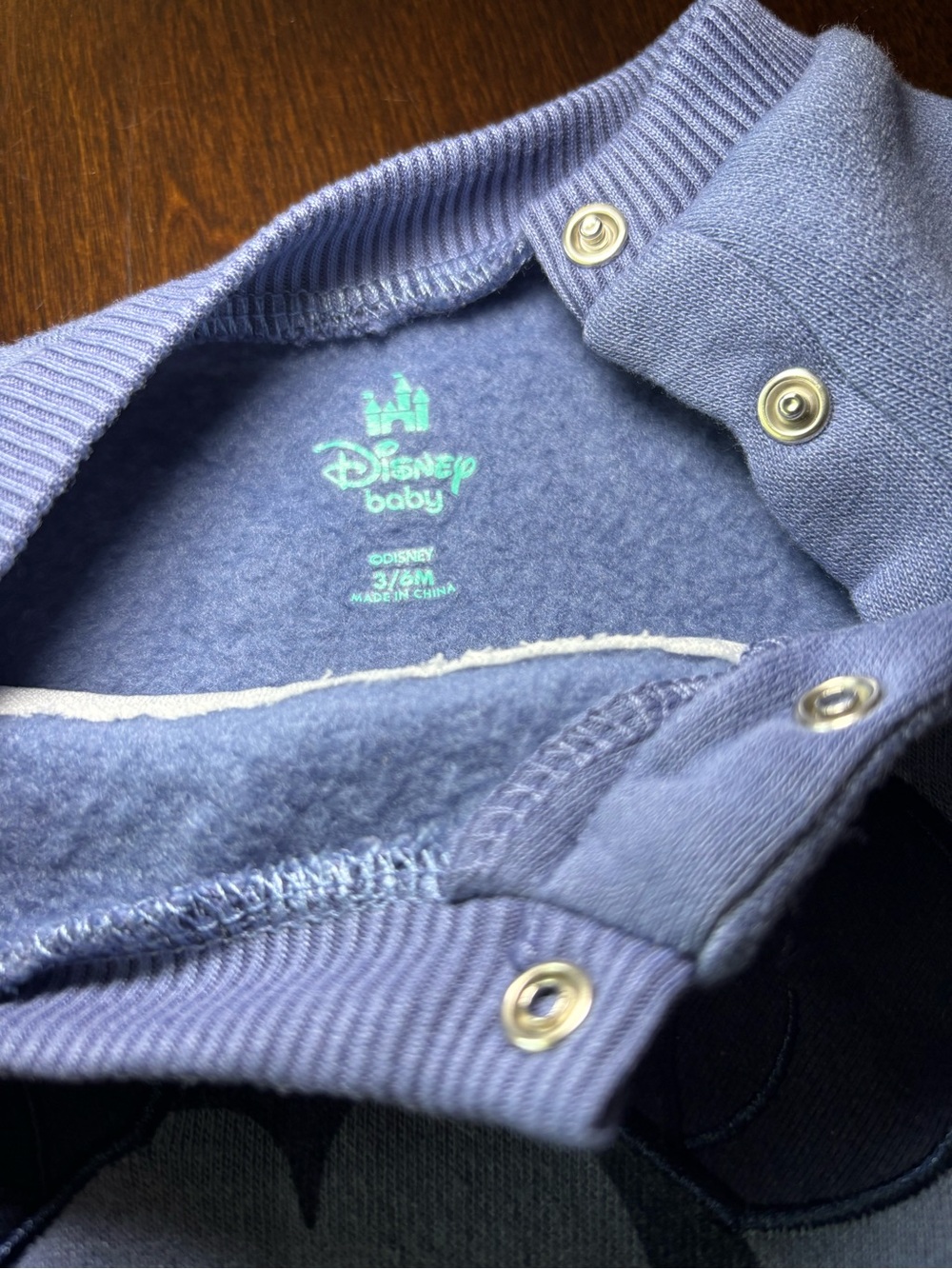 Disney Light Blue Mickey Mouse Fleece Set - Picture 5 of 6